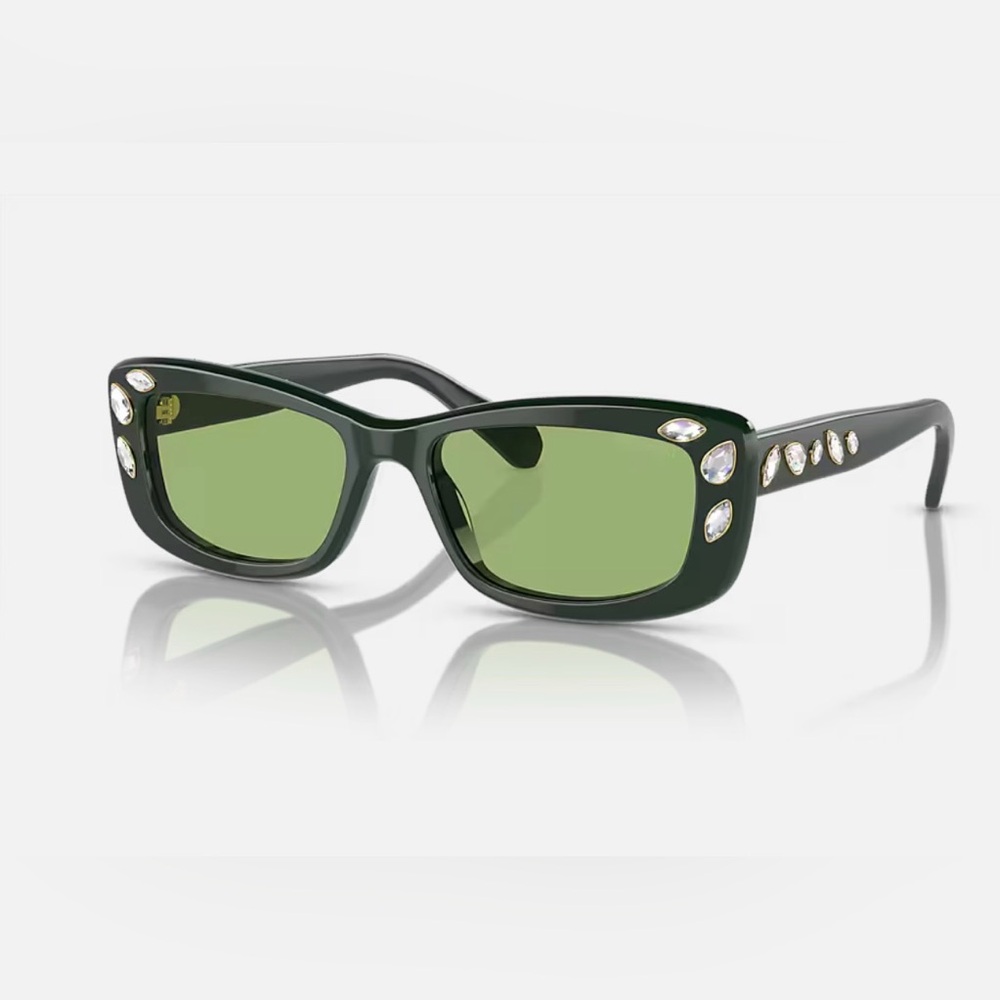 Swarovski SK6008 S sunglasses NIB. With case and all paperwork